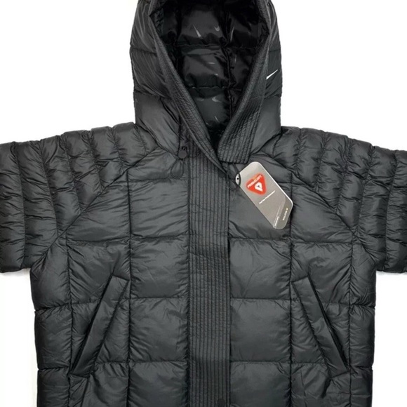 Nike NSW Swoosh Puffer PrimaLoft Therma-Fit Oversized Jacket FB8729 010 Size XL - Picture 4 of 6